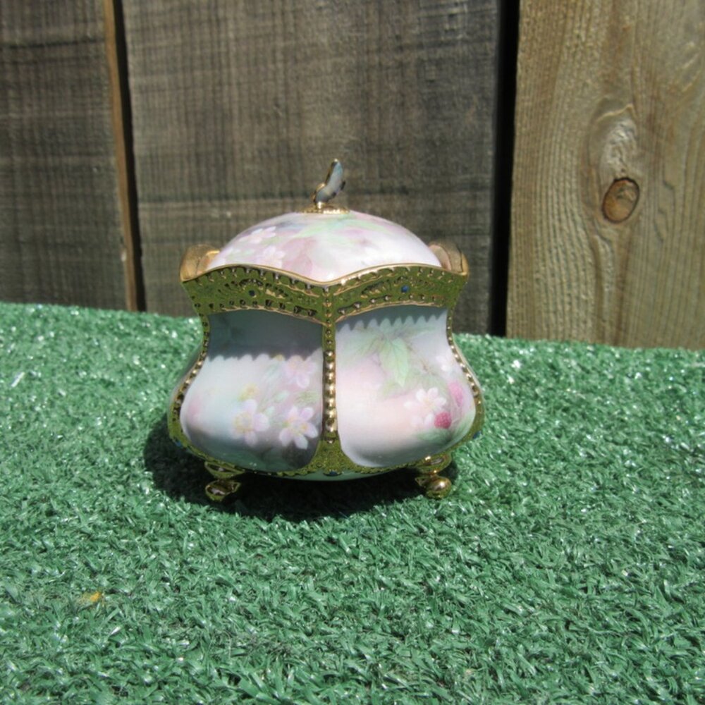Lena Lui Liu Enchanted Wings Flights Of Fancy Butterfly Music Trinket Box - Picture 2 of 10